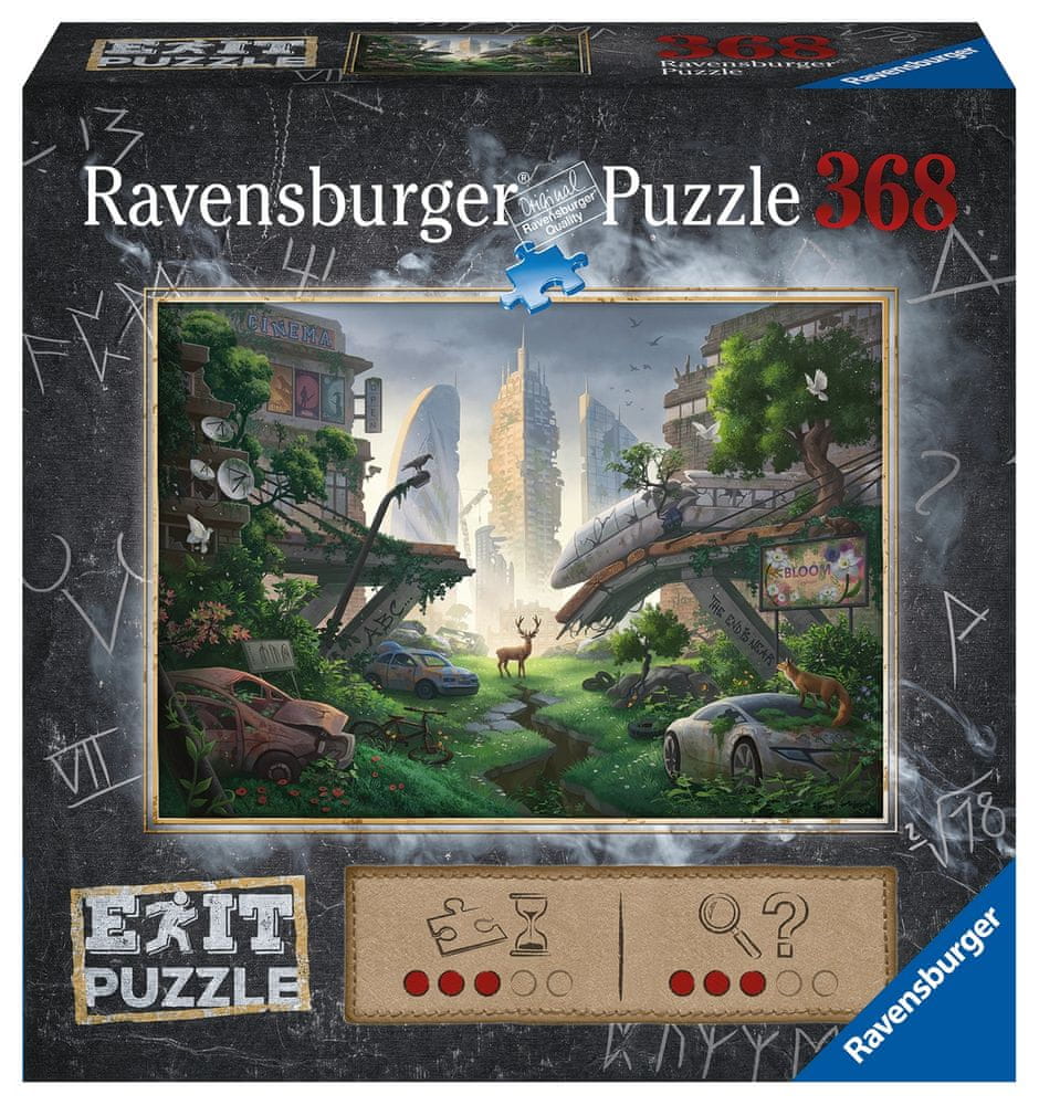 Ravensburger Puzzle Exit KIDS: Apokalypsa 368 dielikov